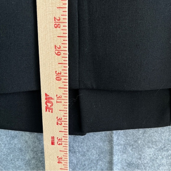 DEMETRIOS UOMO 100% Wool Mens Tuxedo Jacket Blazer Velvet Lapel Black Size 42R - Picture 11 of 12